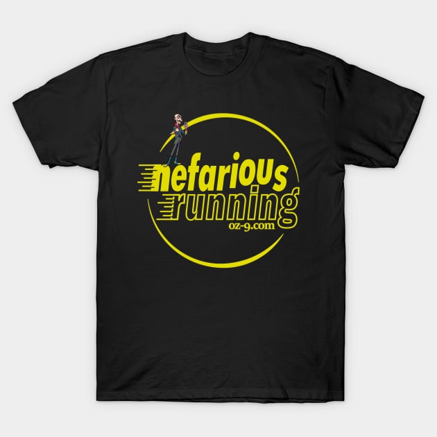 Oz 9 the Karin Heimdahl collection - Nefarious Running 2 T-Shirt by Oz9